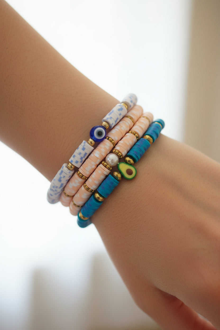 Clay Beads Bracelets