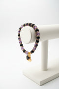 Mix Color Glass Beads Charm Bracelet
