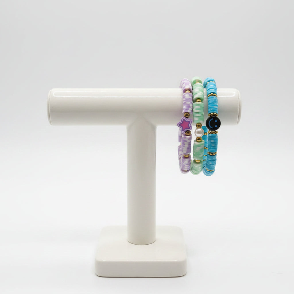 Clay Beads Bracelets