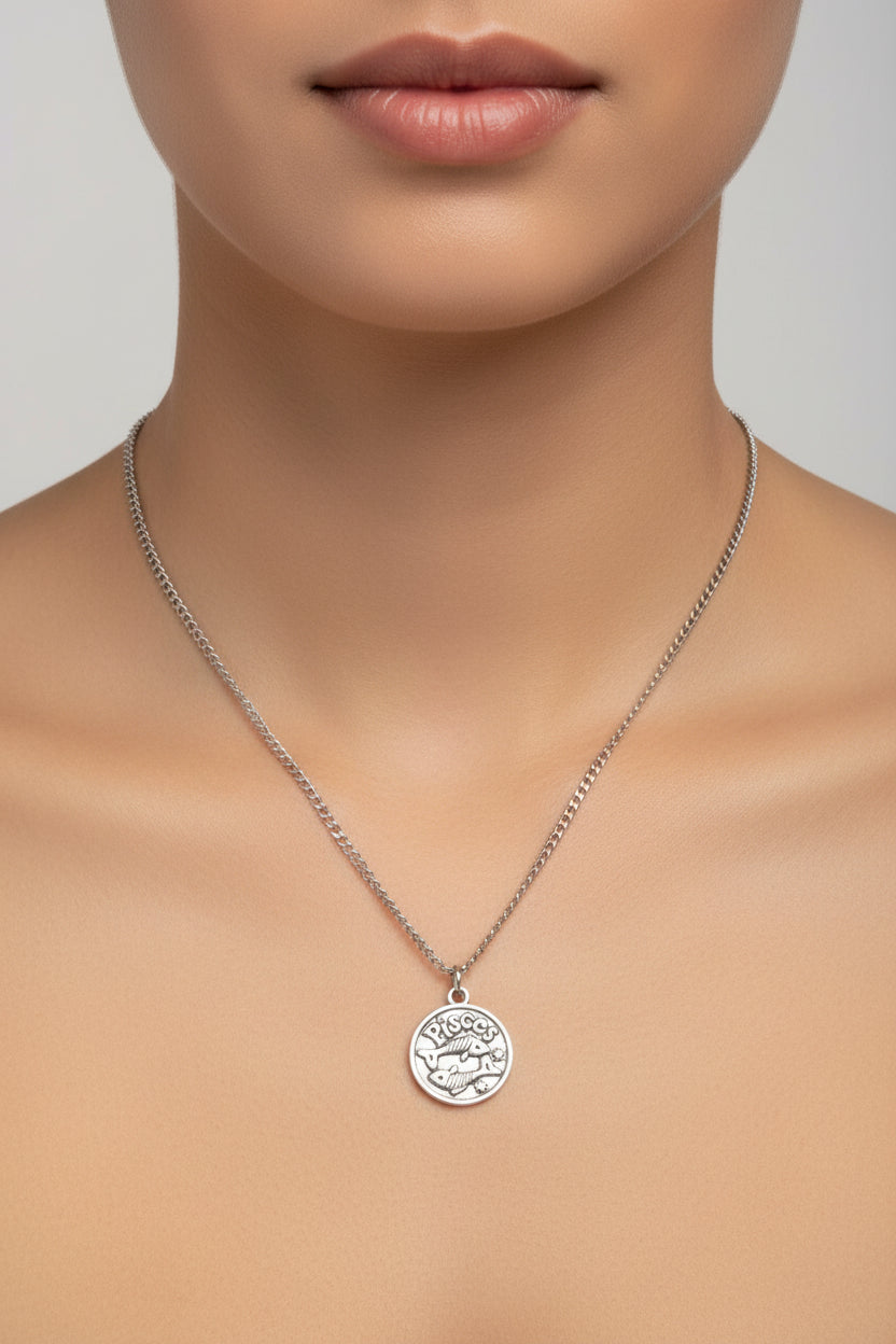 Birthstone Necklace (Pisces)