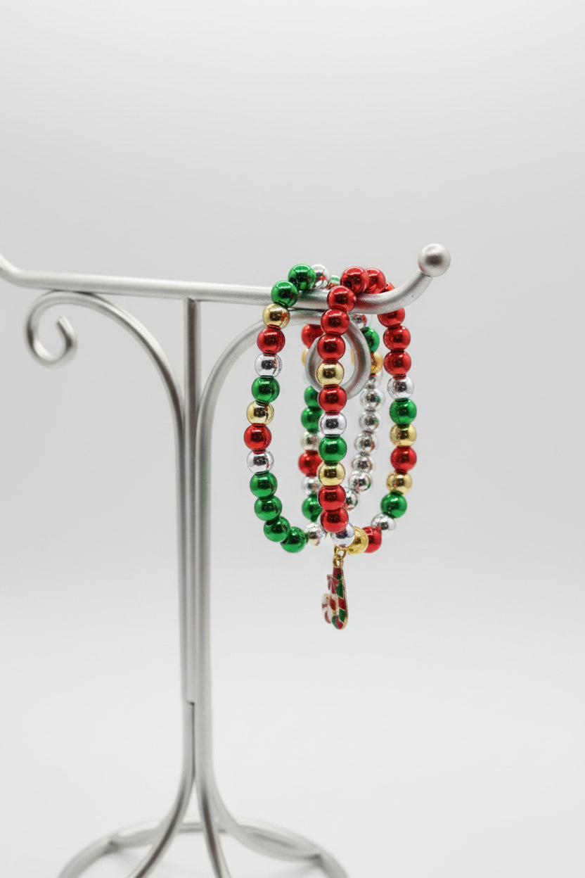Christmas Charm Bracelet (Medium Large)
