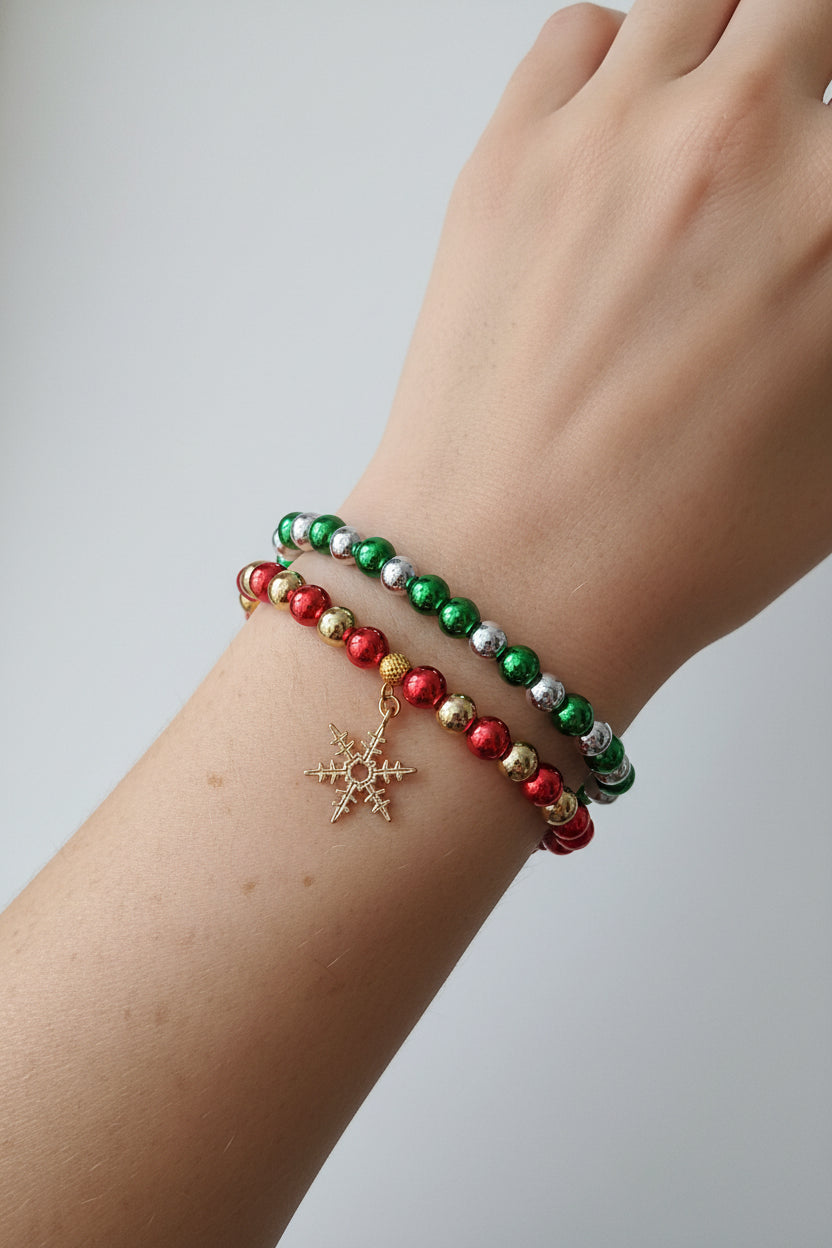 Christmas Charm Bracelet (Medium Large)