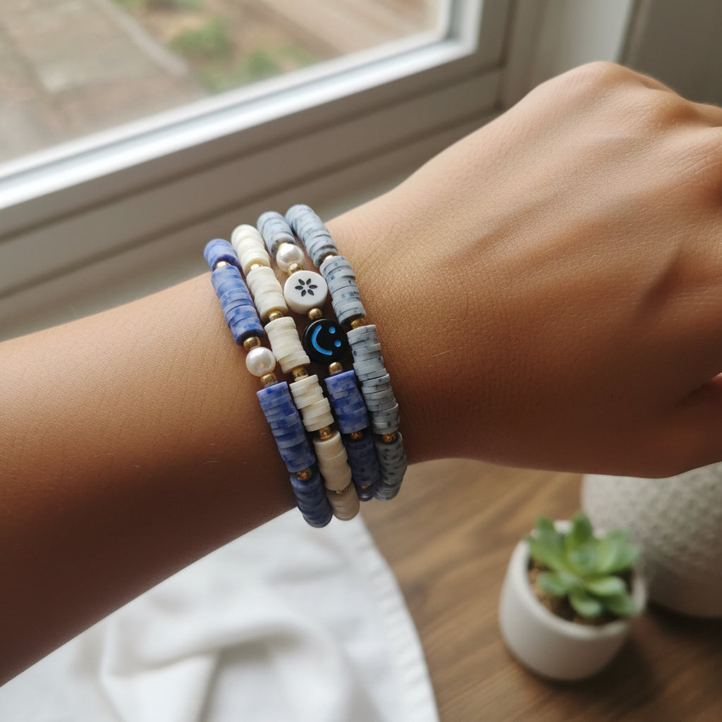 Clay Beads Bracelets