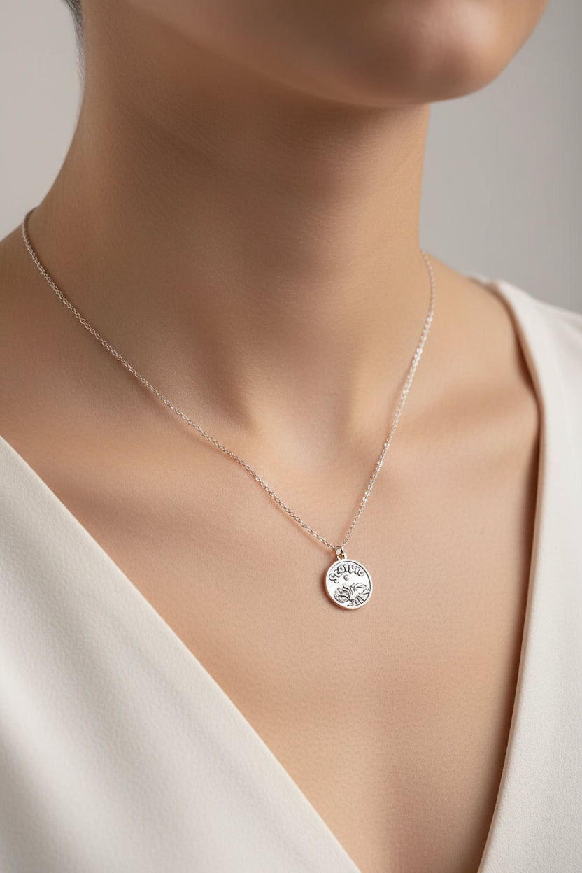 Birthstone Necklace (Scorpio)