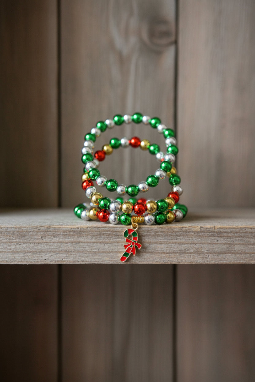 Christmas Charm Bracelet (Medium Small)