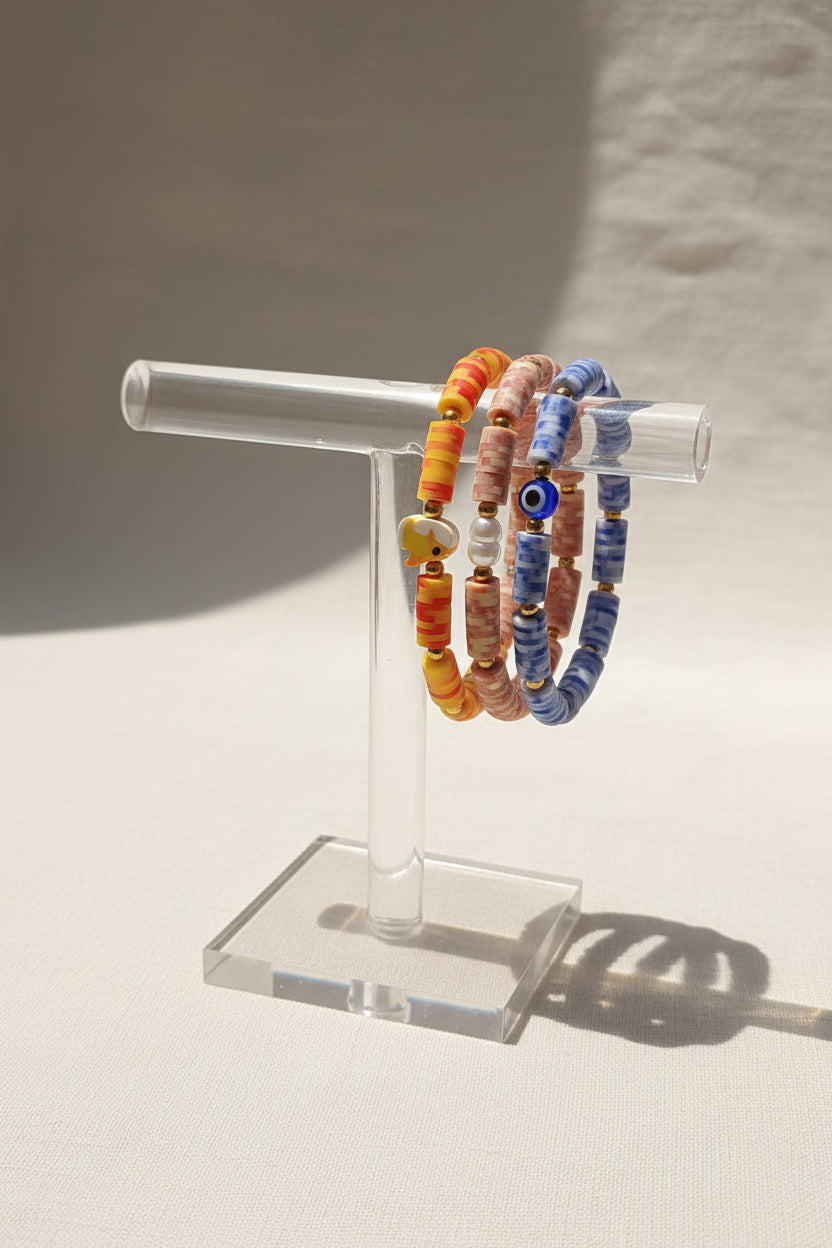 Clay Beads Bracelets