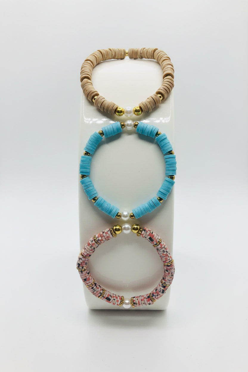 Clay Beads Bracelets