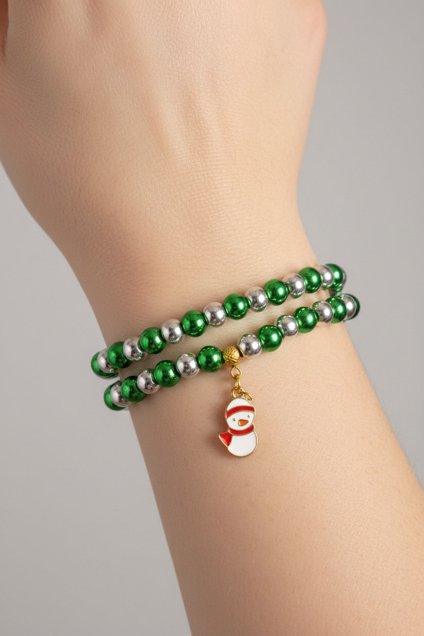 Christmas Charm Bracelet (Medium Small)