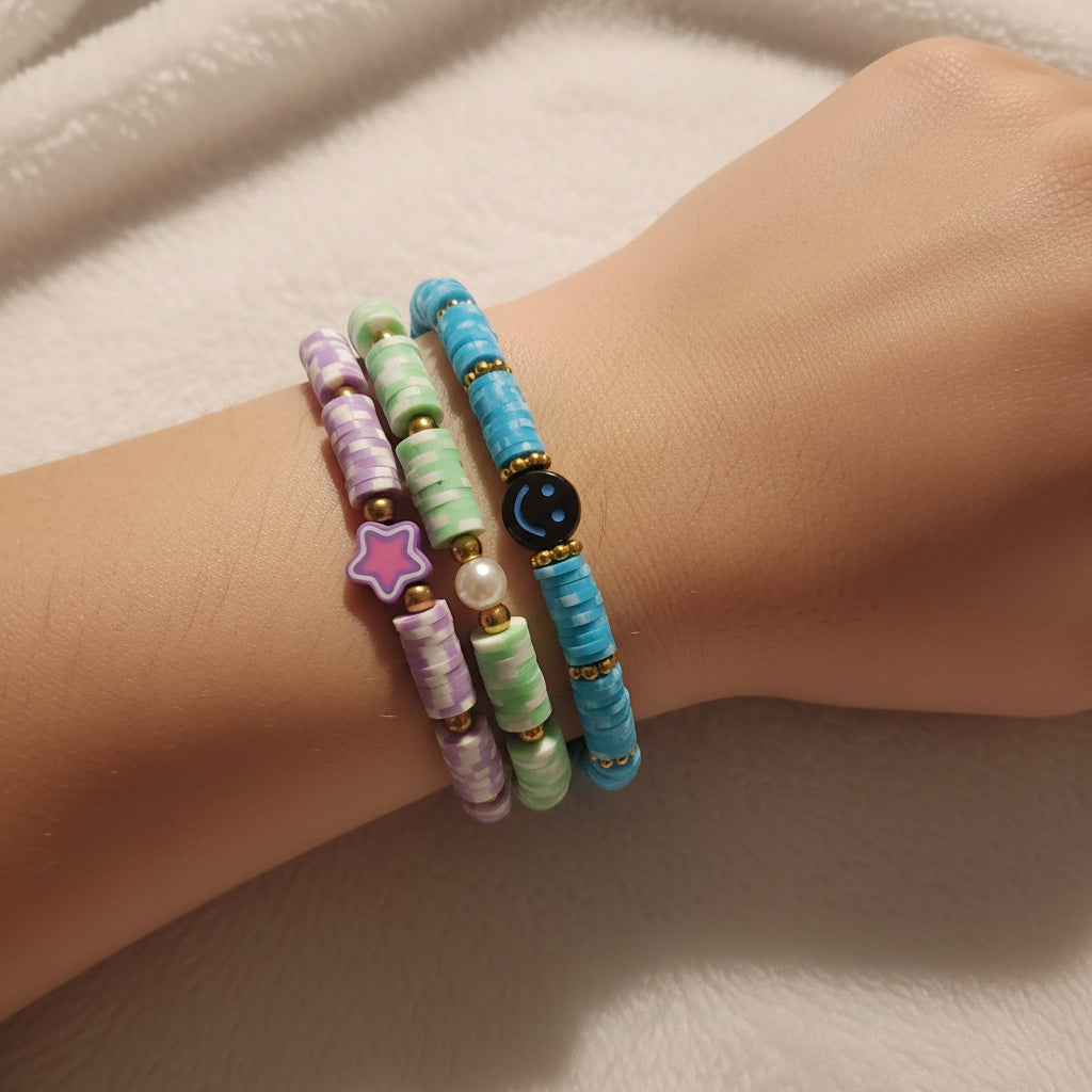 Clay Beads Bracelets