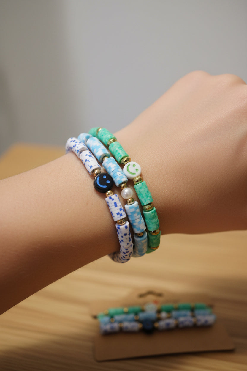 Clay Beads Bracelets