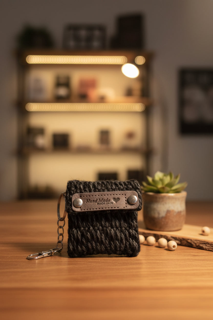 Coin Purse Keychain (Crochet)