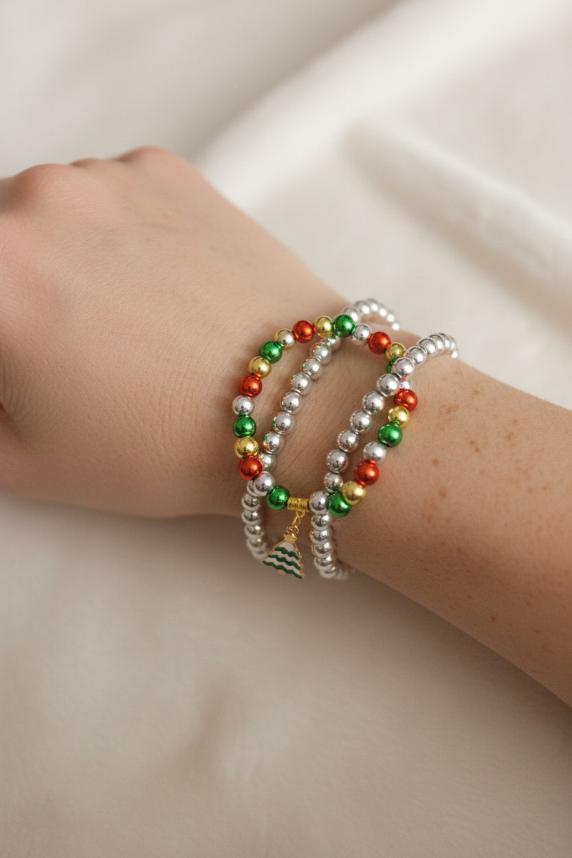 Christmas Charm Bracelet (Medium Small)