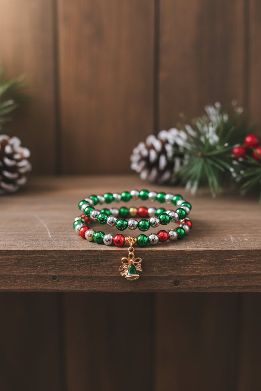 Christmas Charm Bracelet (Medium Large)