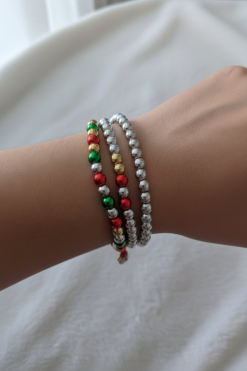 Christmas Charm Bracelet (Medium Large)