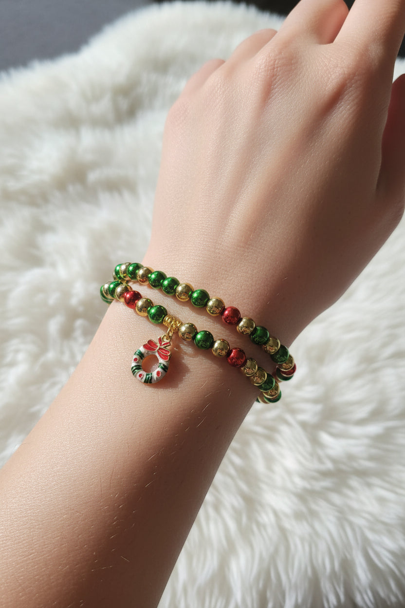 Christmas Charm Bracelet (Medium Small)