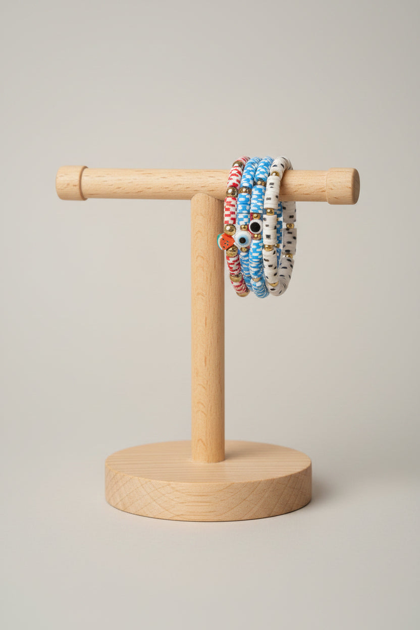 Clay Beads Bracelets