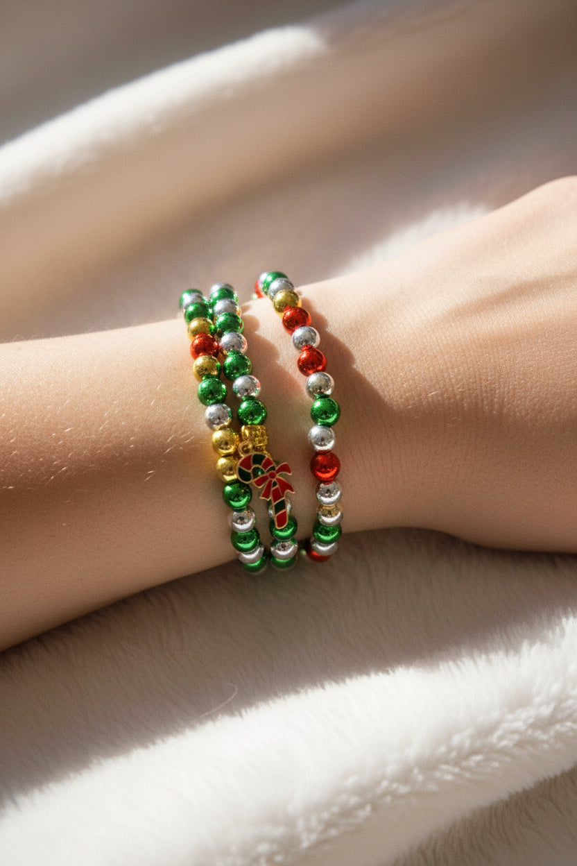 Christmas Charm Bracelet (Medium Small)