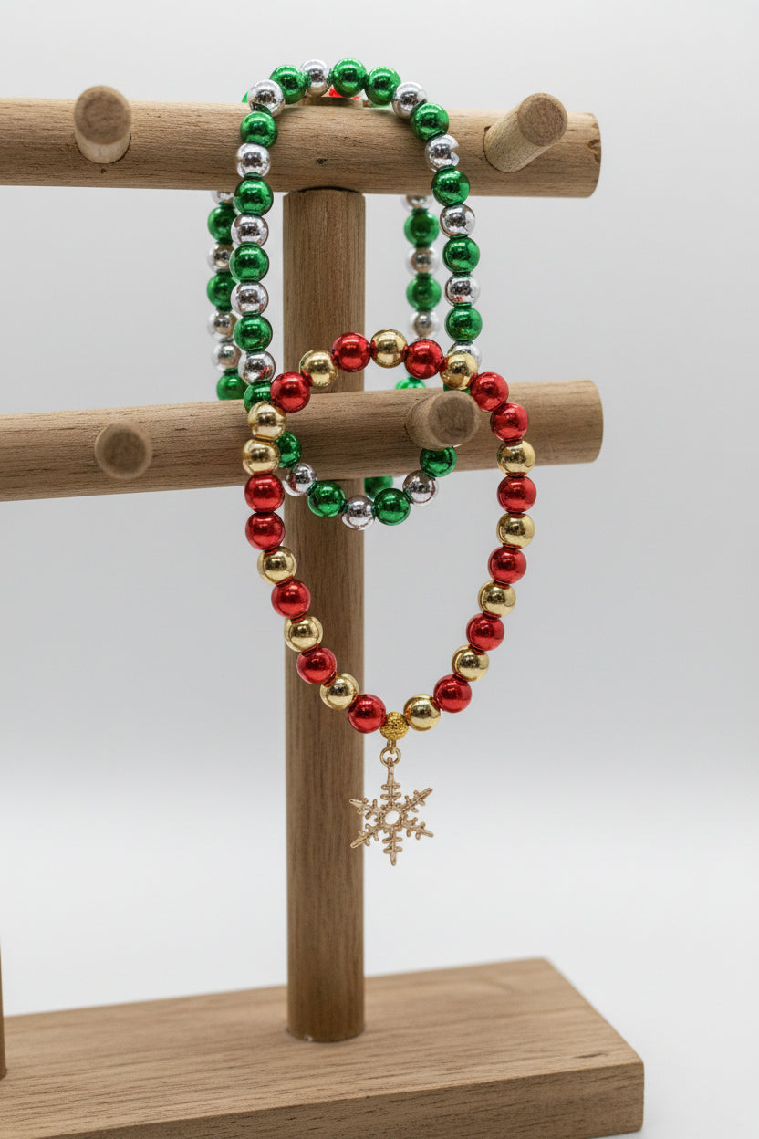 Christmas Charm Bracelet (Medium Large)